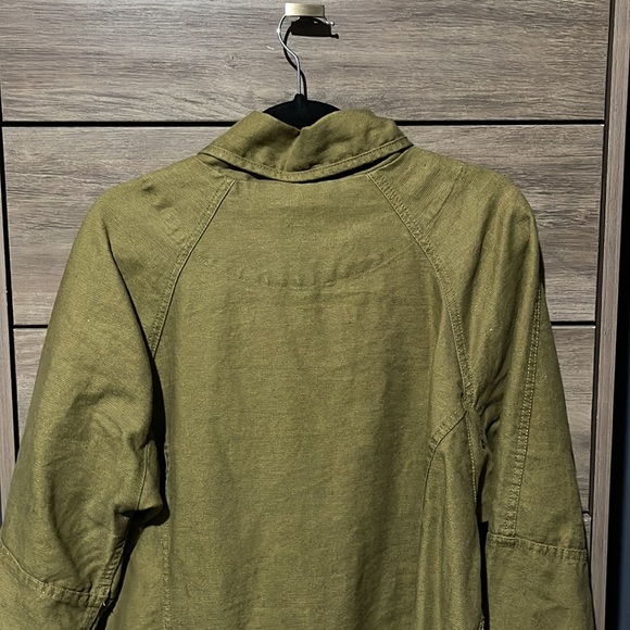 Aritzia | Wilfred Free | Rayder Linen Blend Jacket Size L - Picture 4 of 5